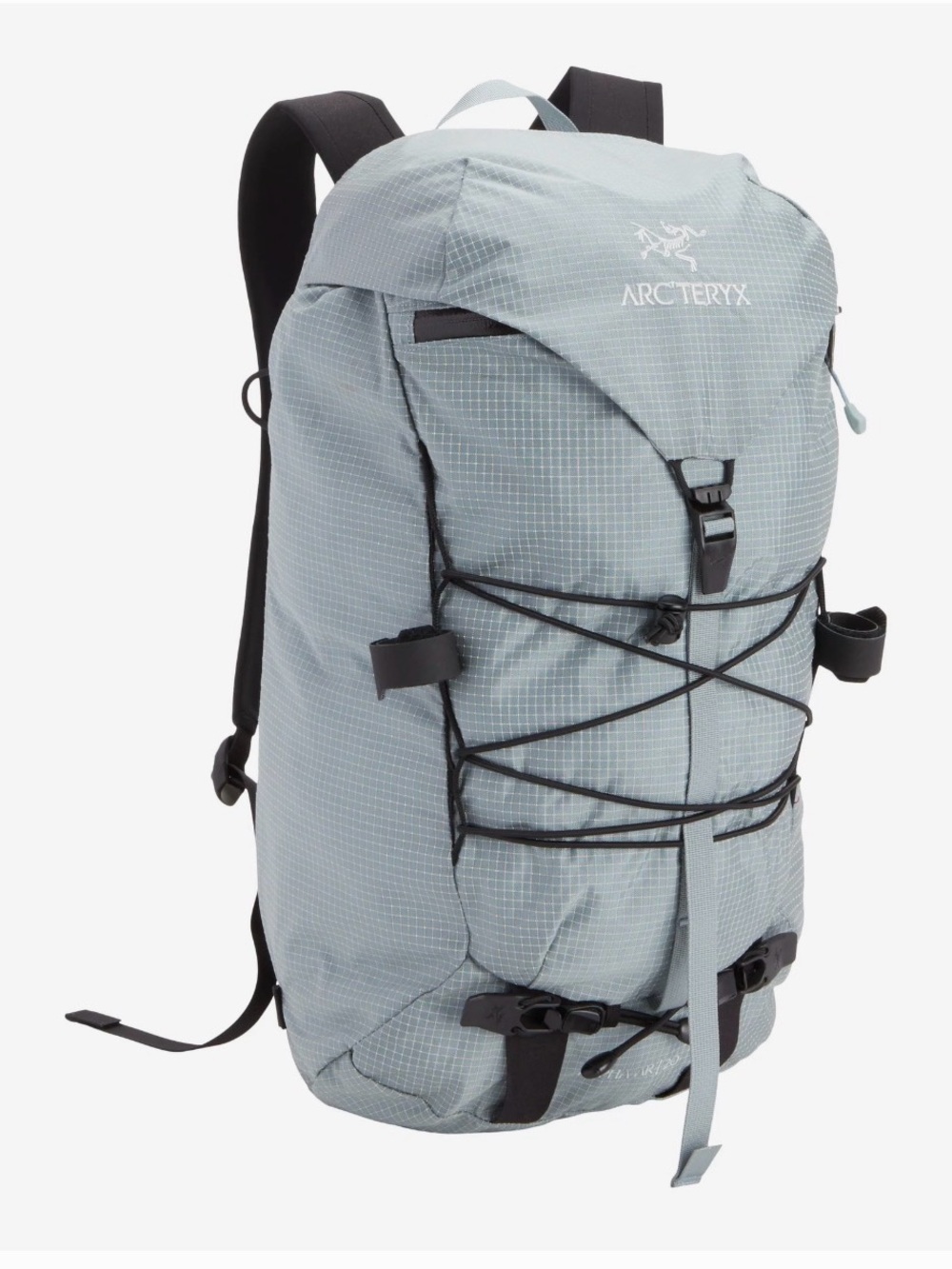 Arc'teryx Light Grey Backpack with Black Accents